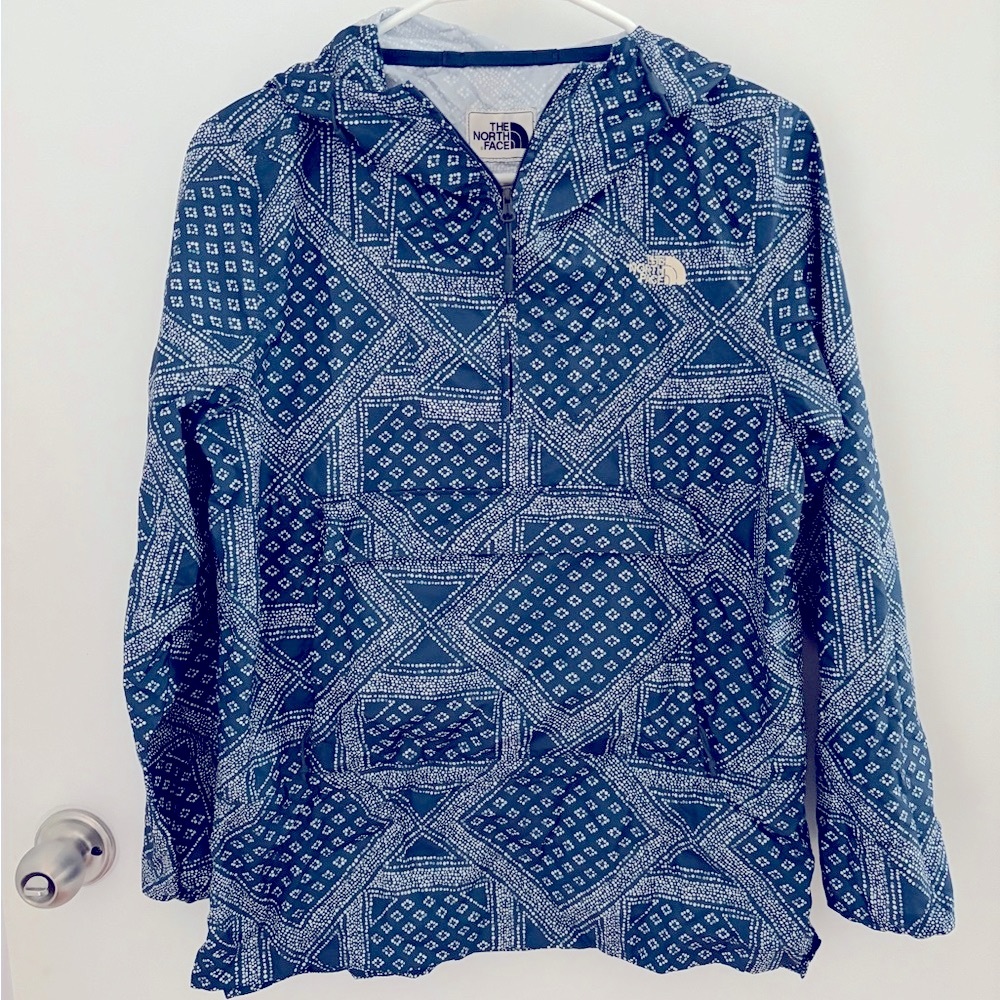 The Northface packable poncho jacket